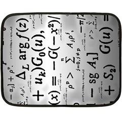 Science Formulas Fleece Blanket (mini) by Simbadda