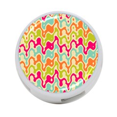 Abstract Pattern Colorful Wallpaper 4-port Usb Hub (one Side) by Simbadda