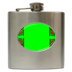 Decorative Corners Hip Flask (6 Oz) by Simbadda