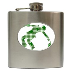 St  Patrick s Day Hip Flask (6 Oz) by Valentinaart