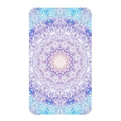 India Mehndi Style Mandala   Cyan Lilac Memory Card Reader by EDDArt