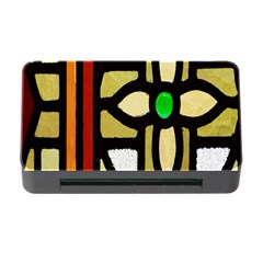 A Detail Of A Stained Glass Window Memory Card Reader With Cf by Amaryn4rt