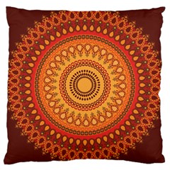 Pattern2 Large Cushion Case (two Sided)  by Wanni
