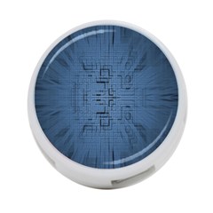 Zoom Digital Background 4-port Usb Hub (two Sides)  by Simbadda