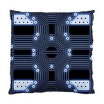 A Completely Seamless Tile Able Techy Circuit Background Standard Cushion Case (One Side) Front