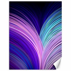 Color Purple Blue Pink Canvas 12  X 16   by Mariart