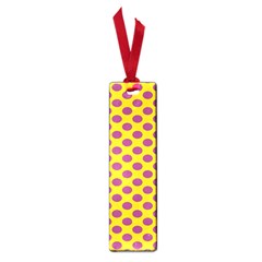 Polka Dot Purple Yellow Orange Small Book Marks by Mariart
