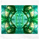 Green Lantern 3D Effect Rectangular Jigsaw Puzzl Front