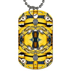 Minions Feedback 3d Effect   Dog Tag (one Side) by 3Dbjvprojats