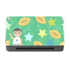 Football Kids Children Pattern Memory Card Reader With Cf by Nexatart