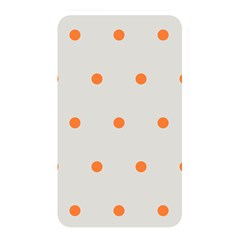 Diamond Polka Dot Grey Orange Circle Spot Memory Card Reader by Mariart