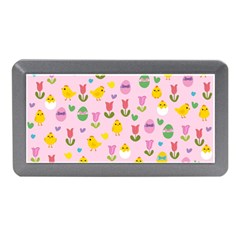 Easter - Chick And Tulips Memory Card Reader (mini) by Valentinaart