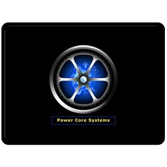 Power Core Fleece Blanket (large)  by linceazul
