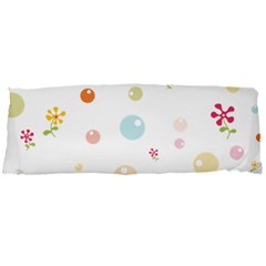Flower Floral Star Balloon Bubble Body Pillow Case Dakimakura (two Sides) by Mariart