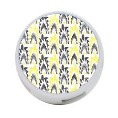 Tricolored Geometric Pattern 4-port Usb Hub (two Sides)  by linceazul