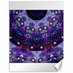 Pearls On Lavender Canvas 12  X 16  by KirstenStar
