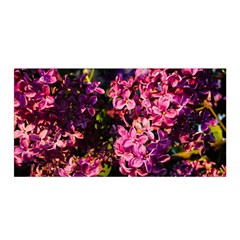 Lilacs Satin Wrap by dawnsiegler