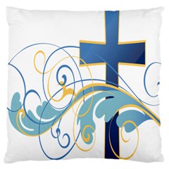 Easter Clip Art Free Religious Large Cushion Case (one Side) by Mariart