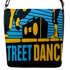 Street Dance R&b Music Flap Messenger Bag (s) by Mariart