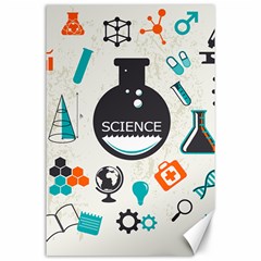Science Chemistry Physics Canvas 24  X 36  by Mariart