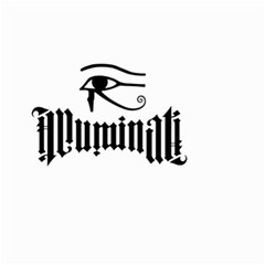 Illuminati Small Garden Flag (two Sides) by Valentinaart