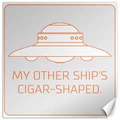 My Other Ship s Cigar-shaped Canvas 20  X 20   by RakeClag