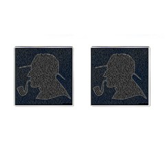 Sherlock Quotes Cufflinks (square) by Mariart
