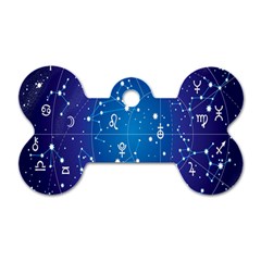 Astrology Illness Prediction Zodiac Star Dog Tag Bone (two Sides) by Mariart