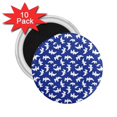 Birds Silhouette Pattern 2 25  Magnets (10 Pack)  by dflcprintsclothing