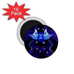 Sign Gemini Zodiac 1 75  Magnets (10 Pack)  by Mariart