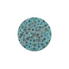 Abstract Aquatic Dream Golf Ball Marker by Ivana
