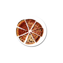 Food Fast Pizza Fast Food Golf Ball Marker by Nexatart