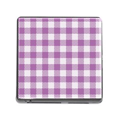 Plaid Pattern Memory Card Reader (square) by ValentinaDesign