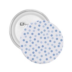 Bubble Balloon Circle Polka Blue 2 25  Buttons by Mariart