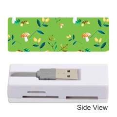Mushrooms Flower Leaf Tulip Memory Card Reader (stick)  by Mariart