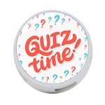 Question Mark Quiz Time 4-Port USB Hub (Two Sides)  Front