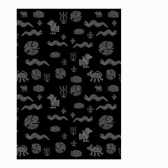 Aztecs Pattern Small Garden Flag (two Sides) by ValentinaDesign