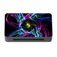Abstract Art Color Design Lines Memory Card Reader With Cf by Nexatart