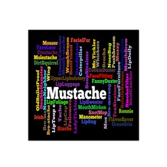 Mustache Satin Bandana Scarf by Mariart