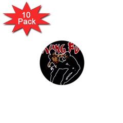 Kung Fu  1  Mini Magnet (10 Pack)  by Valentinaart