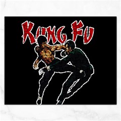 Kung Fu  Rectangular Jigsaw Puzzl by Valentinaart
