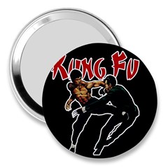 Kung Fu  3  Handbag Mirrors by Valentinaart