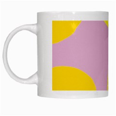 Fruit Lemons Orange Purple White Mugs by Mariart