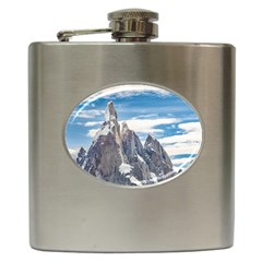Cerro Torre Parque Nacional Los Glaciares  Argentina Hip Flask (6 Oz) by dflcprints