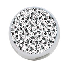 Floral Pattern 4-port Usb Hub (two Sides)  by ValentinaDesign