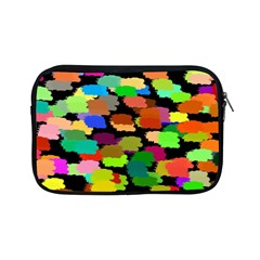 Colorful Paint On A Black Background           Apple Ipad Mini Protective Soft Case by LalyLauraFLM
