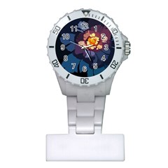 Flower Plastic Nurses Watch by oddzodd