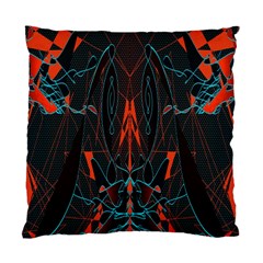 Doodle Art Pattern Background Standard Cushion Case (two Sides) by BangZart