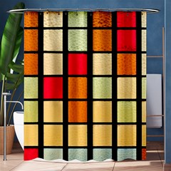 Mozaico Colors Glass Church Color Shower Curtain 60  X 72  (medium)  by BangZart