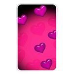 Background Heart Valentine S Day Memory Card Reader Front